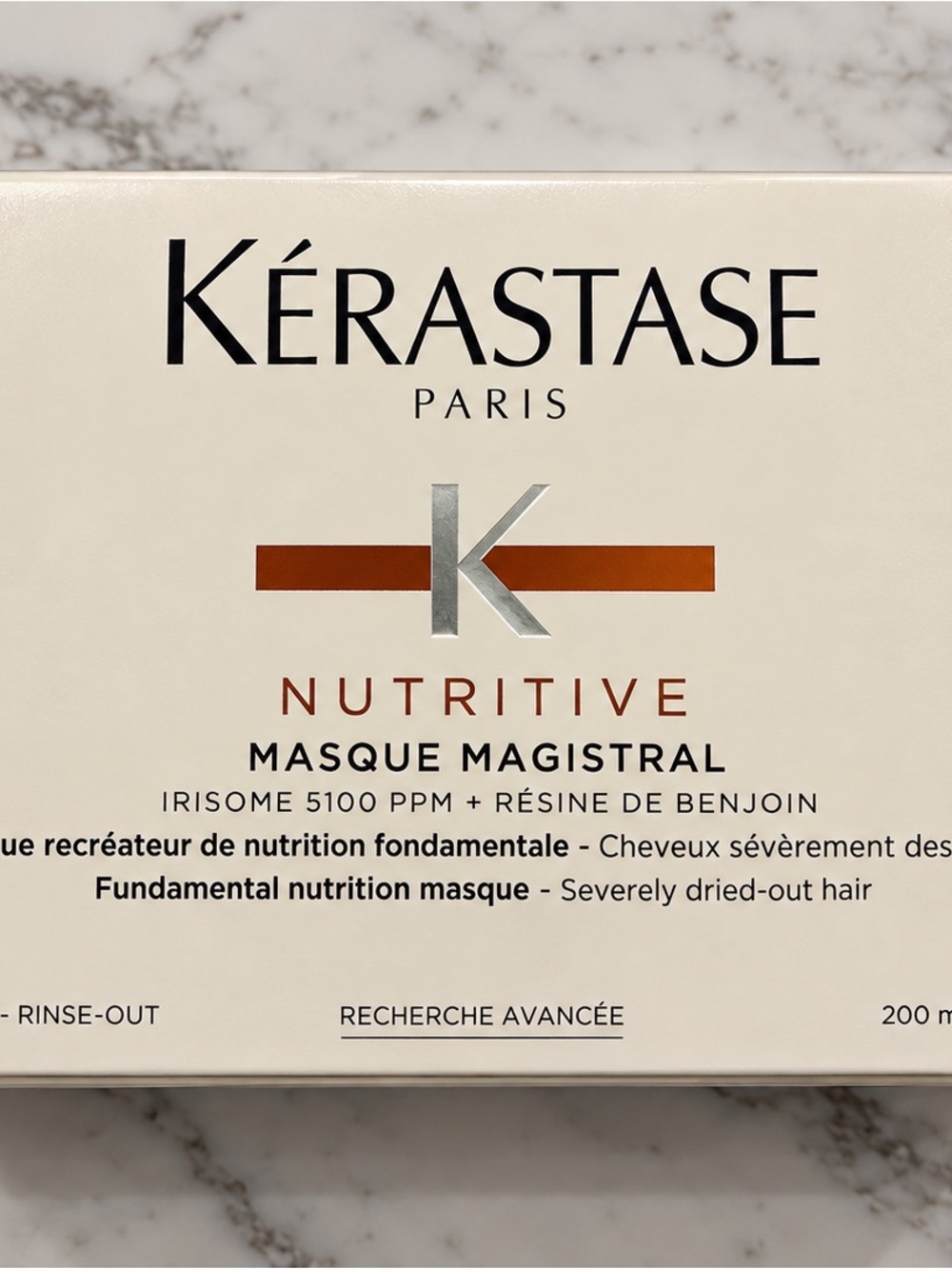 Kerastase Nutritive Masque Magistral - Cream and Brown Packaging